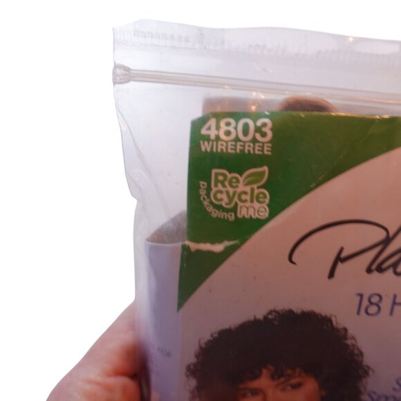 Playtex Full Figure 18 Hour Sleek & Smooth Wireless Bra Size 44C Nude 4803 - Picture 6 of 10